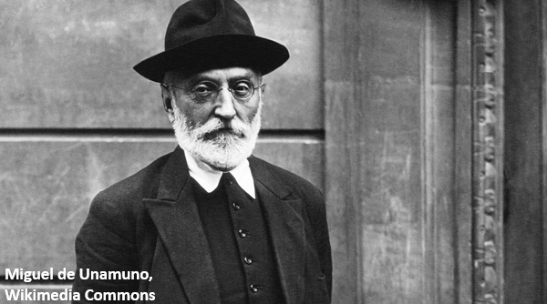 Den spanske forfatter Miguel de Unamuno